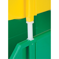 Bac empilable & &agrave; suspendre, 5-7/8" la, 4-11/16" h x 9-13/16" p, Jaune Waymarc Industries Inc