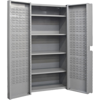 Deep Door Combination Cabinets, 38" W x 24" D x 72" H, Grey CB442 | Waymarc Industries Inc
