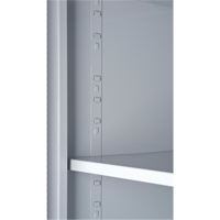 Deep Door Combination Cabinets, 38" W x 24" D x 72" H, Grey CB442 | Waymarc Industries Inc
