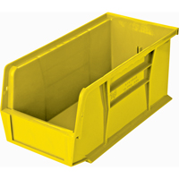 Ultra Stack & Hang Bin, 5-1/2" W x 5" H x 10-7/8" D, Yellow Waymarc Industries Inc