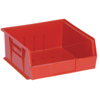 Ultra Stack & Hang Bin, 11" W x 5" H x 10-7/8" D, Red Waymarc Industries Inc