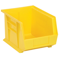 Ultra Stack & Hang Bin, 8-1/4" W x 7" H x 10-3/4" D, Yellow Waymarc Industries Inc