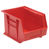Ultra Stack & Hang Bin, 8-1/4" W x 7" H x 10-3/4" D, Red Waymarc Industries Inc