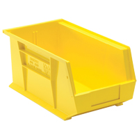 Bacs ultra empilable & suspendable, 8-1/4" la, 7" h x 14-3/4" p, Jaune Waymarc Industries Inc
