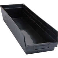 Recycled Shelf Bins, 6-5/8" W x 23-5/8" D x 4" H, 50 lbs. Capacity Waymarc Industries Inc
