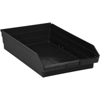 Recycled Shelf Bin, 11-1/8" W x 17-7/8" D x 4" H, 40 lbs. Capacity Waymarc Industries Inc