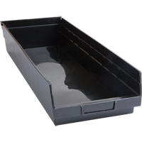 Recycled Shelf Bins, 8-1/8" W x 23-5/8" D x 4" H, 50 lbs. Capacity Waymarc Industries Inc