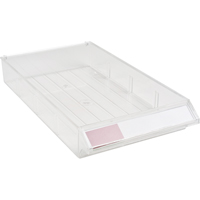 Tiroir de rechange pour armoires de pi&egrave;ces KPC-300, Plastique, 5-3/8" la x 9-13/16" p, 1-3/5" h, Transparent Waymarc Industries Inc