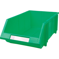 Stack & Hang Bin, 11-13/16" W x 7" H x 17-11/16" D, Green Waymarc Industries Inc