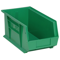 Bacs ultra empilable & suspendable, 8-1/4" la, 7" h x 14-3/4" p, Vert Waymarc Industries Inc