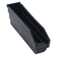 Recycled Shelf Bin, 11-5/8" W x 2-3/4" D x 4" H, 8 lbs. Capacity Waymarc Industries Inc