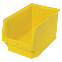 Contenants g&eacute;ants empilables, 12,375" la x 19,75" p x 11,875" h, Jaune Waymarc Industries Inc