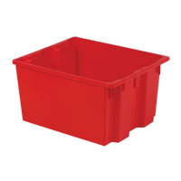Contenants Stack-N-Nest Polylewton, 13" x 24" x 20", Rouge Waymarc Industries Inc