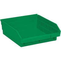 Bacs pour tablette, 11-1/8" la x 4" H x 11-5/8" p, Vert, Capacit&eacute; 30 lb Waymarc Industries Inc