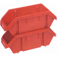 Quick Pick Bins, 7" x 8.375" x 18.5", Red Waymarc Industries Inc