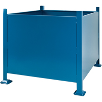 Bulk Stacking Containers, 30" H x 40.5" W x 48.5" D, 3500 lbs. Capacity CF455 | Waymarc Industries Inc