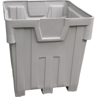 Nesting Bin, 44" W x 44" D x 46" H, Grey Waymarc Industries Inc