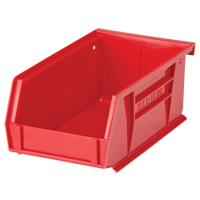 Stack & Hang Bin, 4-1/8" W x 3" H x 7-3/8" D, Red Waymarc Industries Inc