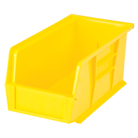 Stack & Hang Bin, 5-1/2" W x 5" H x 10-7/8" D, Yellow Waymarc Industries Inc
