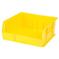 Stack & Hang Bin, 11" W x 5" H x 10-7/8" D, Yellow CF838 | Waymarc Industries Inc