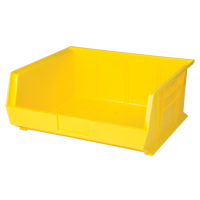 Stack & Hang Bin, 16-1/2" W x 7" H x 14-3/4" D, Yellow CF853 | Waymarc Industries Inc