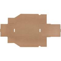Deep Corrugated Parts Bins, 5-3/4" W x 11-1/4" D x 4-1/2" H, Beige Waymarc Industries Inc