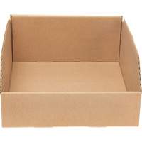 Deep Corrugated Parts Bins, 11-3/4" W x 11-1/4" D x 4-1/2" H, Beige Waymarc Industries Inc