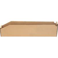 Boîtes profondes en carton ondul&eacute;, 2-7/8" la x 17-1/4" p x 4-1/2" h, Beige Waymarc Industries Inc