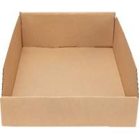 Boîtes profondes en carton ondul&eacute;, 11-3/4" la x 17-1/4" p x 4-1/2" h, Beige Waymarc Industries Inc