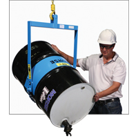 Drum Lifters - Manual Tilt, 55 US gal. (45 Imperial Gal.) Drum Size, 800 lbs./363 kg. Cap. DA199 | Waymarc Industries Inc