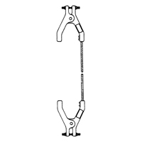 Heavy-Duty Bonding & Grounding Wire Assemblies - Two Hand Clamp Connectors Waymarc Industries Inc