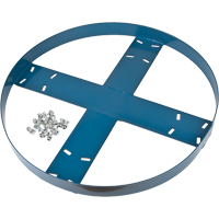 Cadre de socle roulant pour barils, Acier, Capacit&eacute;e 750 lb, Diam&egrave;tre 24" Waymarc Industries Inc