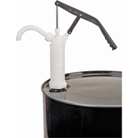Lever-Type Drum Pump, PTFE, 14 oz./Stroke, Fits 5-55 Gal. Waymarc Industries Inc