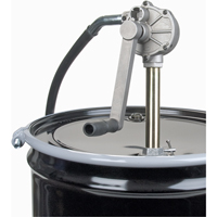 Rotary Type Drum Pump, Aluminum, Fits 15-55 Gal., 6-3/4 oz. per revolution Waymarc Industries Inc