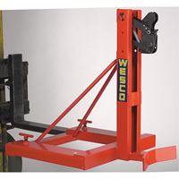 Gator Grip™ Forklift Attachment for Drum Handling, For 30 US Gal. (25 Imperial Gal.) / 50 US Gal. (41.6 Imperial Gal.) / 80 US Gal. (66.6 Imperial Gal.) DC268 | Waymarc Industries Inc