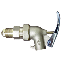 Heavy-Duty Drum Faucet, Brass, 3/4" NPT Inlet Waymarc Industries Inc