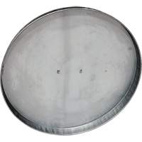Galvanized Steel Open Head Drum Cover Waymarc Industries Inc
