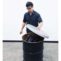 Galvanized Steel Open Head Drum Cover Waymarc Industries Inc