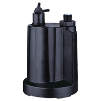 Pompe utilitaire submersible, 1/3 CV, 2160 gal./h, 115 V, 4 A Waymarc Industries Inc