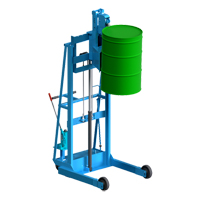 Vertical-Lift MORSPEED Drum Stacker, For 30 - 85 US Gal. (25 - 70 Imperial Gal.) Waymarc Industries Inc