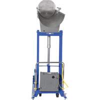 Portable Hydraulic Drum Dumper, For 30 - 55 US Gal. (25 - 45.8 Imperial Gal.) Waymarc Industries Inc