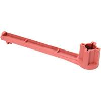 Single Ended Specialty Bung Nut Wrench, 1-1/4" Opening, 8" Handle, Non-Sparking Nylon Waymarc Industries Inc