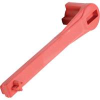 Single Ended Specialty Bung Nut Wrench, 1-1/4" Opening, 8" Handle, Non-Sparking Nylon DC791 | Waymarc Industries Inc