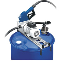 Ensemble de pompe pour baril Piusi Suzzarablue, Acier inoxydable, 9 gal./min Waymarc Industries Inc