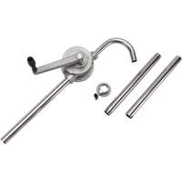 Rotary Type Drum Pump, Stainless Steel, Fits 55 Gal., 12 oz./Stroke Waymarc Industries Inc