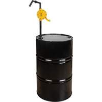 Rotary Type Drum Pump, Polypropylene, Fits 15 - 55 US Gal., 8 oz./Stroke Waymarc Industries Inc