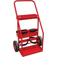 Chariot de prevention d'incendie pour travaux &agrave; chaud, Roues Semi-pneumatique, Base de 17,75" la x 8,9" lo, 100 lb Waymarc Industries Inc