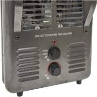 Portable Utility Heater, Fan, Electric, 5120 EA598 | Waymarc Industries Inc