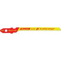 Unified Shank&reg; Jig Saw Blades, Bi-Metal, 2" L, 14 TPI Waymarc Industries Inc