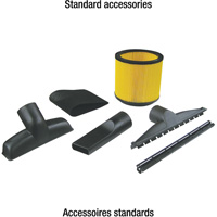 Aspirateur, Secs-humides, 6,5 CV, 16 gal. US (60,6 litres) Waymarc Industries Inc